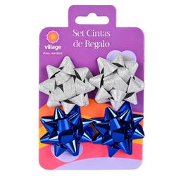 Set de 4 Cintas de Regalo Pequeñas Village