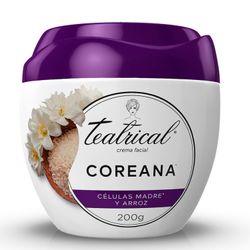 Crema Facial Teatrical Pie Coreana 200 g