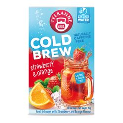 Té Frío Strawberry Orange Teekanne 18 un.