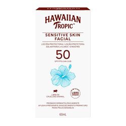 Protector Solar Hawaiian Tropic Sens Facial F50 60 ml