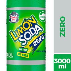 Limón Soda Zero 3 L