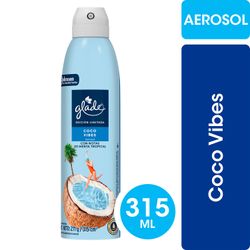 Aromatizante Glade Coco Vibes Aerosol 315 ml