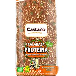 Pan de Molde Integral Calabaza Proteína 400 g
