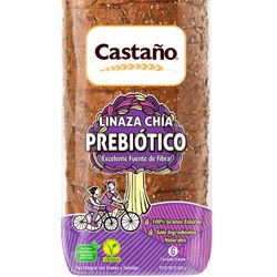 Pan de Molde Integral Linaza y Chía Prebiótico 600 g