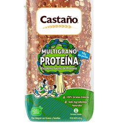 Pan de Molde Integral Multigrano Proteína 620 g