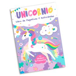 Libro Actividades para Colorear con Stickers