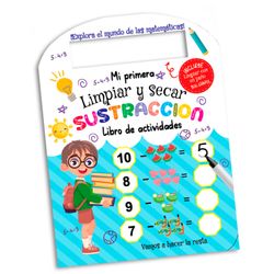 Libro Matemáticas Borrables con Plumón