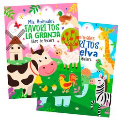 Libro Crea Escenarios con Stickers