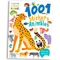 Libro Explora Mundo Animal 1001 Stickers