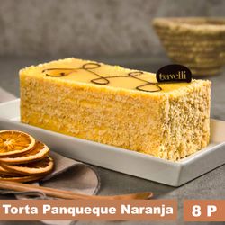 Torta Panqueque Tavelli Naranja Sin Azúcar 8 Porciones