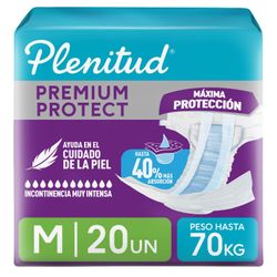 Pañales Adulto Plenitud Protect Talla M 20 un.