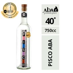Pisco Aba Transparente 40° 750 cc