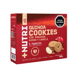 Galletas Nutrico con Quinua Manzana Avena Canela 150 g 5 un.