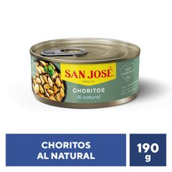 Choritos Al Natural San José 100 g drenado 190 g neto - Jumbo - $1.790