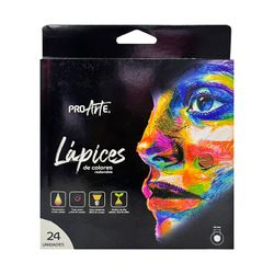 Set 24 Colores Mina Proarte 4.0 mm Soft