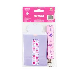 Portacredencial 1.5 cm con Tarjetero Hello Kitty & Friends