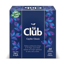 Té Club Ceylan Classic 80 un.