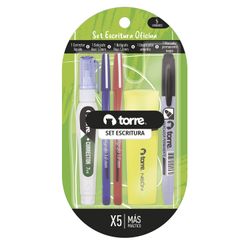 Set Escritorio Oficina Abrecartas Corrector Permanente Destacador