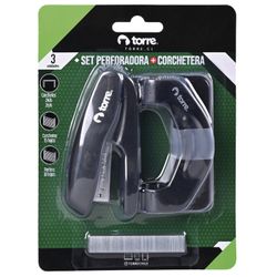 Set Perforadora y Corchetera Torre 26/6