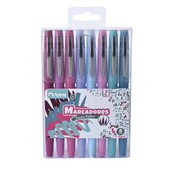 Marcadores Punta Fieltro Torre 0.7 mm 8 Colores