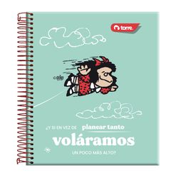 Cuaderno Book Mafalda Torre 150 Hojas