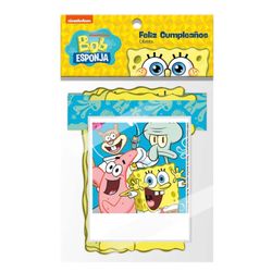 Globo Feliz Cumpleaños Bob Esponja 1.6 m