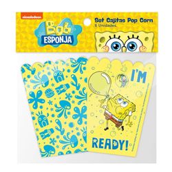 Set 6 Cajitas Popcorn Bob Esponja