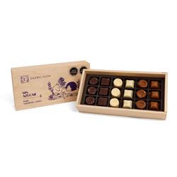 Bombones Chocolate Entrelagos Pudú Sin Azúcar Caja Madera 168 g