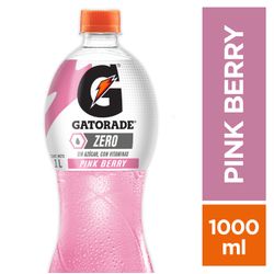 Bebida Isotónica Gatorade Pink Berry Zero 1 L