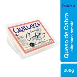 Queso de Cabra Quillayes Tomate Albahaca Trozo 200 g