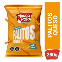 Snack Crunchis Palitos Queso Marco Polo 280 g