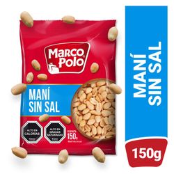 Maní Sin Sal Marco Polo 150 g