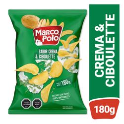 Papas Fritas Marco Polo Crema Ciboulette 180 g