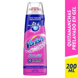 Quitamanchas Vanish Prelavado Powergel 200 ml