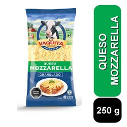 Queso Mozzarella La Vaquita Envasado Granulado 250 g