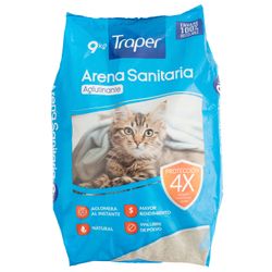 Arena Sanitaria Traper Aglutinante 9 kg