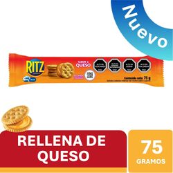 Galletas Saladas Ritz Rellenas de Queso 75 g