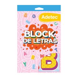 Block de Stickers Adetec Letras