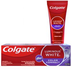 Pasta Dental Colgate Luminous White Correct 70 g