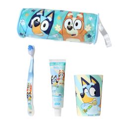 Pasta de Dientes Gelatti Bluey 50 g con Cepillo y Vaso