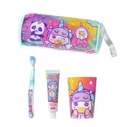 Pasta de Dientes Gelatti Unicornio 50 g con Cepillo y Vaso