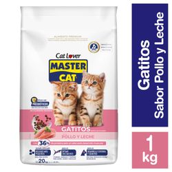 Alimento Gatito Master Cat 1 kg
