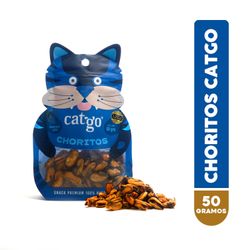 Snack Gato Catgo Bocados Choritos 50 g