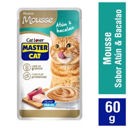 Snack Master Cat Mousse de Atún y Bacalao 60 g