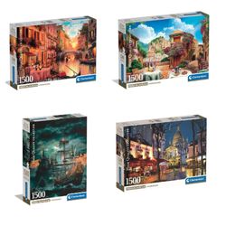 Mix Puzzle 1500 Piezas Clementoni Compact