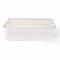 Caja Plástica Básica 30 L Piedra