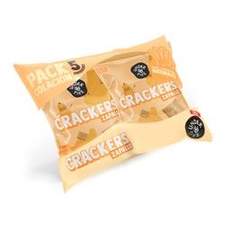 Pack 5 un. Galletas Underfive Crackers Zapallo 30 g