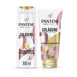 Shampoo Pantene Colágeno 300 ml + Acondicionador 250 ml