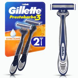 Máquina de Afeitar Gillette Prestobarba3 2 un.