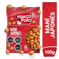 Maní Tipo Japonés Marco Polo Bolsa 100 g